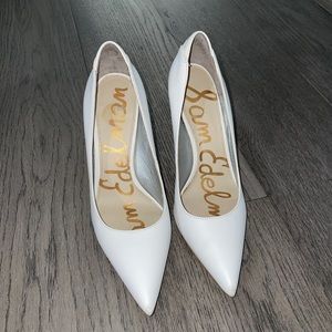 Sam Edelman White Pumps - 6.5